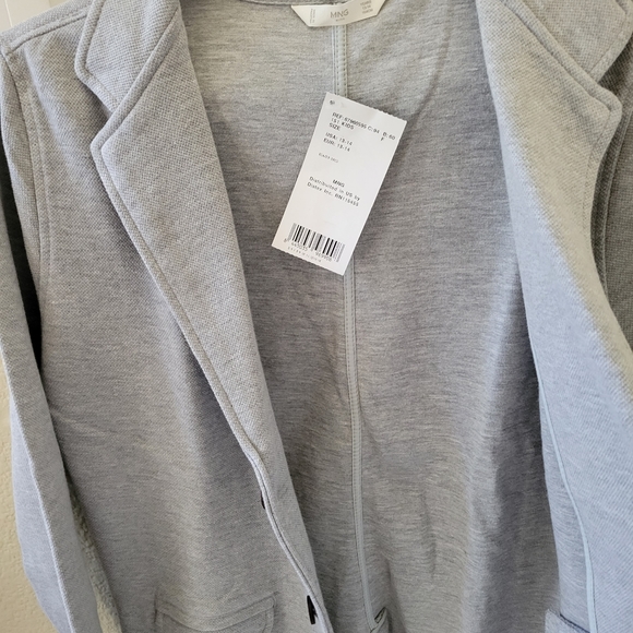 Mango Boy's Structured Textured Blazer - Picture 6 of 13